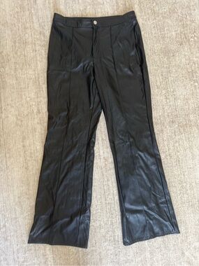 wild fable Black Faux Leather Pants